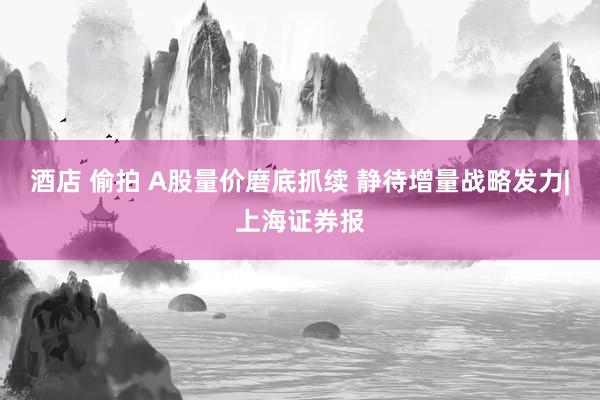 酒店 偷拍 A股量价磨底抓续 静待增量战略发力|上海证券报