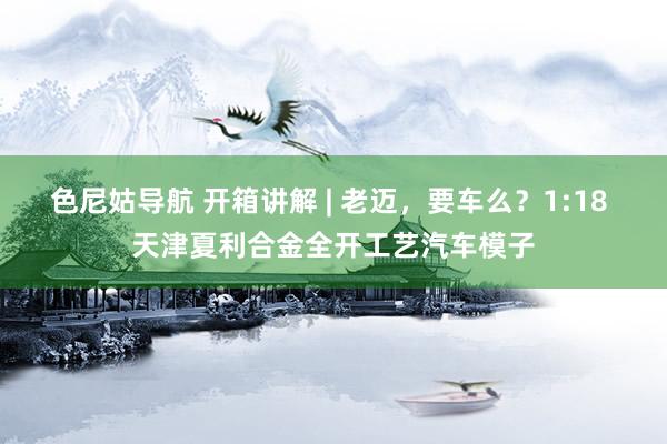 色尼姑导航 开箱讲解 | 老迈，要车么？1:18 天津夏利合金全开工艺汽车模子